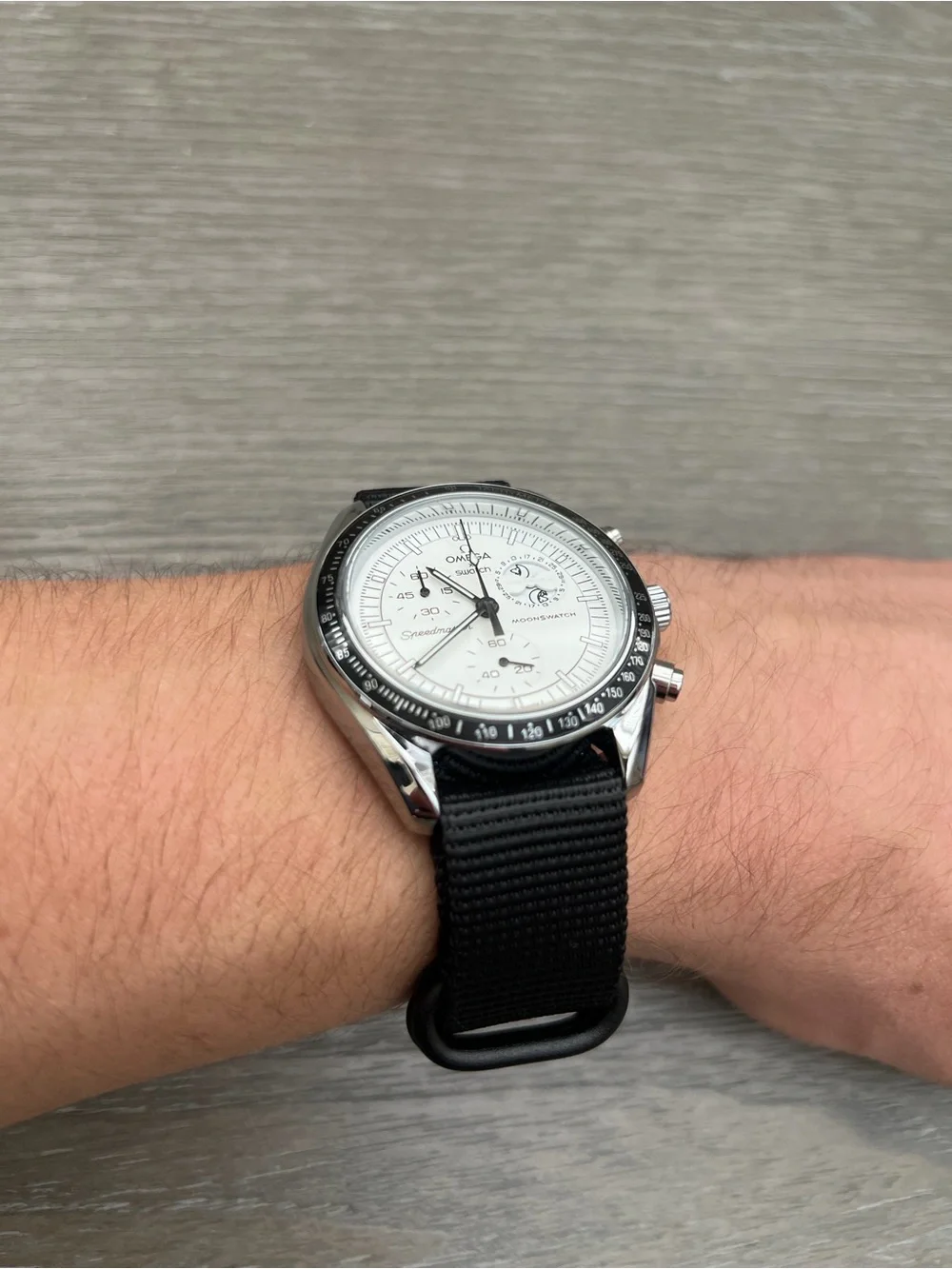 Chronograph Metal Case Mod - Moonphase